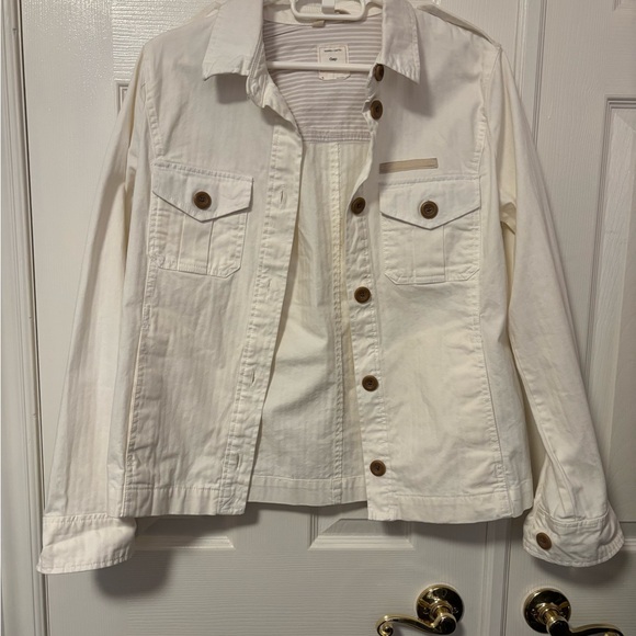 GAP White Utility Jacket (S) - Picture 4 of 4